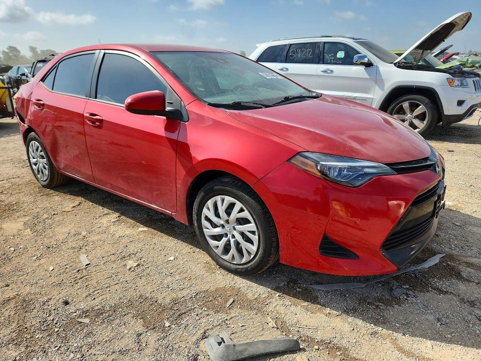 2017 Toyota Corolla VIN 5YFBURHE1HP666089 COPART salvage auction — REAR END, Il - Salvage Certificate, sold $2,550 on 2026-07-28 (photo 4)