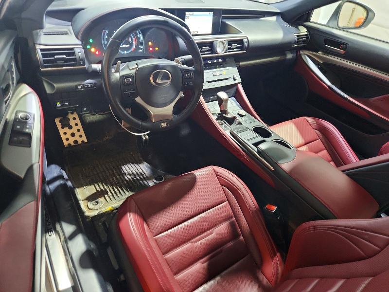 2015 Lexus Rc VIN JTHSE5BC0F5003103 COPART salvage auction — FRONT END, Nh - Cert Of Title-Salvage, sold $500 on 2026-07-21 (photo 8)