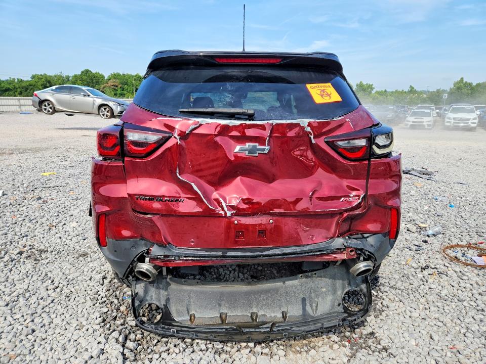2025 Chevrolet Trailblazer VIN KL79MTSL4SB044950 COPART salvage auction — ROLLOVER, Al - Cert Of Title-Salvage Title, sold $150 on 2026-07-28 (photo 6)