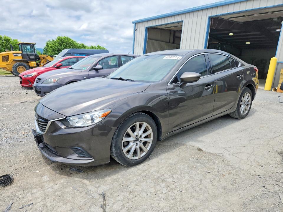 2016 Mazda 6 VIN JM1GJ1U50G1426718 COPART salvage auction — FRONT END, Md - Cert Of Salvage < 75% Damage, sold $1,700 on 2026-07-17 (photo 1)