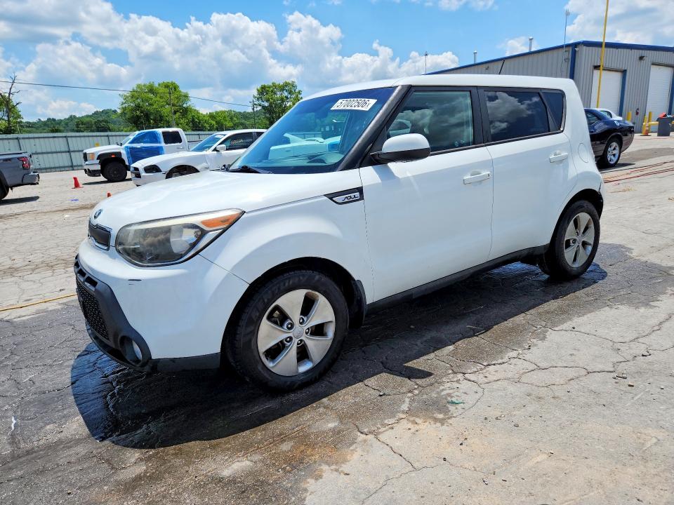 2015 Kia Soul VIN KNDJN2A22F7807007 COPART salvage auction — REAR END, Tn - Salvage Certificate, sold $1,050 on 2026-07-29 (photo 1)