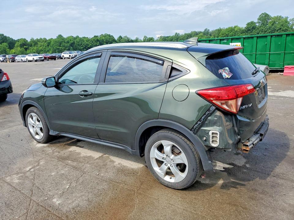 2016 Honda Hr-v VIN 3CZRU6H77GM712393 COPART salvage auction — REAR END, Pa - Certificate Of Salvage, sold $3,250 on 2026-07-02 (photo 2)
