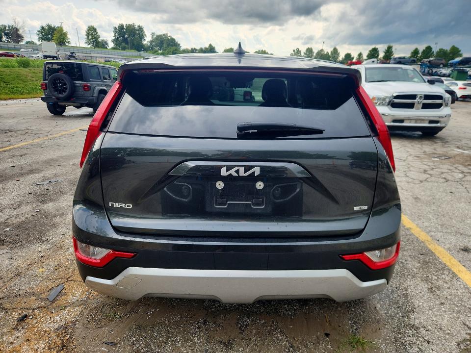 2026 Kia Niro VIN KNDCP3LE1T5320307 COPART salvage auction — FRONT END, Tx - Certificate Of Title, sold $9,000 on 2026-07-08 (photo 6)