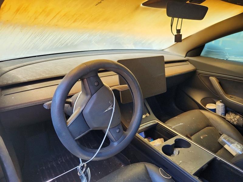 2021 Tesla Model 3 VIN 5YJ3E1EB8MF924482 COPART salvage auction — BURN, IL - JUNKING CERT OF A VEHICLE, sold $1,850 on 2026-07-27 (photo 8)