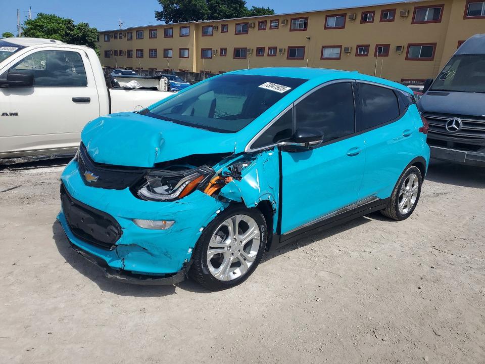 2021 Chevrolet Bolt VIN 1G1FY6S0XM4112380 — COPART salvage auction photo