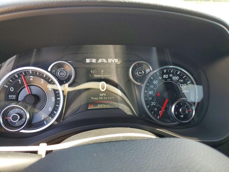 2024 Ram 1500 VIN 1C6SRFGT7RN116305 COPART salvage auction — WATER/FLOOD, La - Cert Of Title-Salvage Flood, sold $5,700 on 2026-07-24 (photo 9)