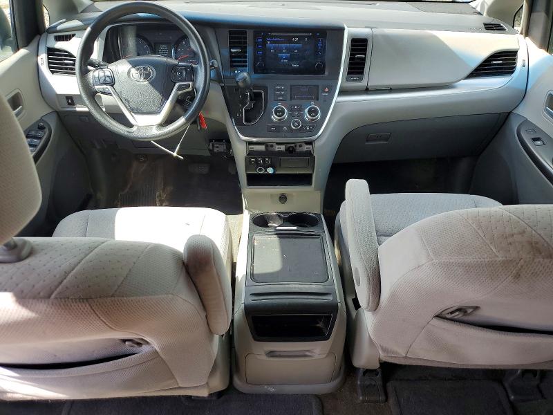 2016 Toyota Sienna VIN 5TDKK3DC8GS745367 COPART salvage auction — MINOR DENT/SCRATCHES, MI - CERTIFICATE OF TITLE, sold $4,250 on 2026-07-29 (photo 8)