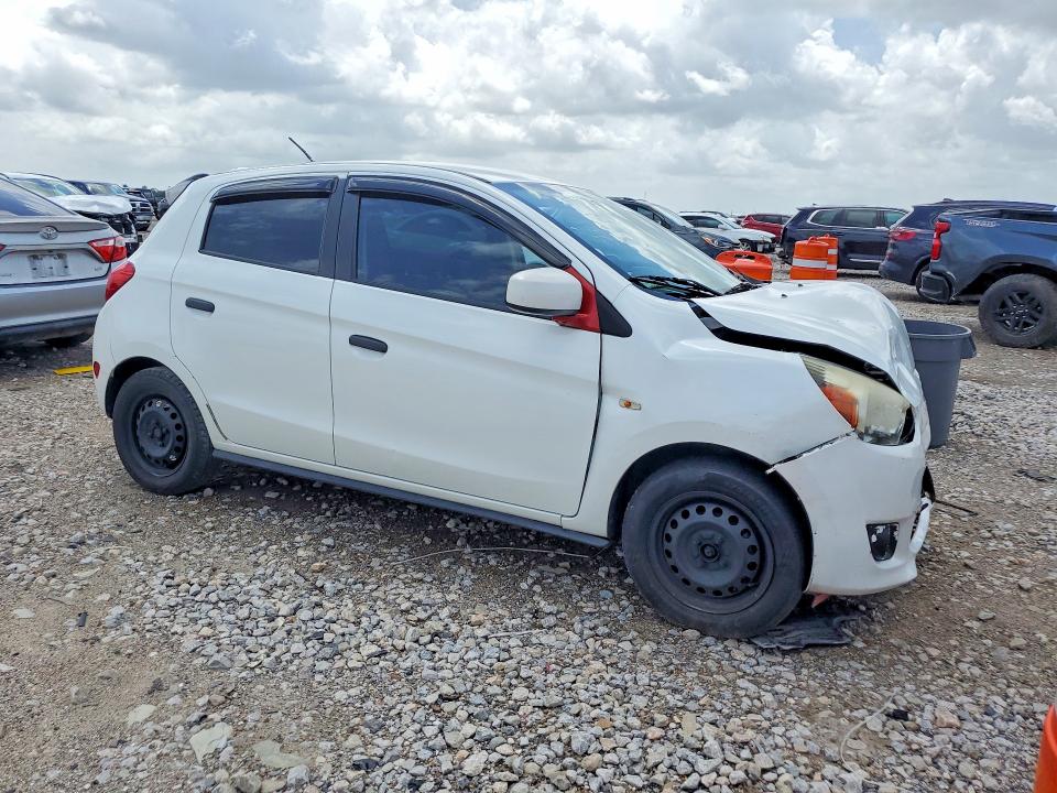 2015 Mitsubishi VIN ML32A3HJ9FH041874 COPART salvage auction — FRONT END, TX - SALVAGE VEHICLE TITLE (P), sold $175 on 2026-07-23 (photo 4)