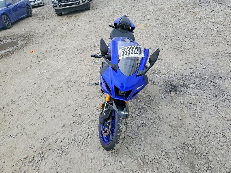 2025 Yamaha Yzf VIN JYARM38E6SA019903 COPART salvage auction — SIDE, OH - CERT OF TITLE-SALVAGE, sold $1,300 on 2026-07-30 (photo 4)