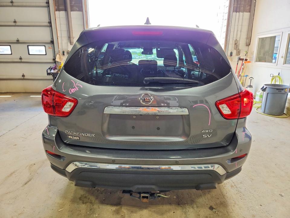 2019 Nissan Pathfinder VIN 5N1DR2MM3KC605935 COPART salvage auction — FRONT END, Mn - Cert Of Title-Salvage, sold $4,800 on 2026-07-09 (photo 6)