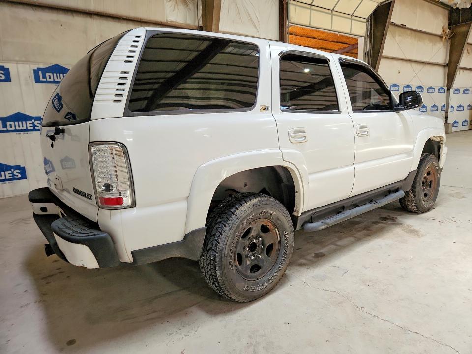2003 Chevrolet Tahoe VIN 1GNEK13Z63R256053 COPART salvage auction — NORMAL WEAR, MS - CERTIFICATE OF TITLE, sold $300 on 2026-07-09 (photo 3)