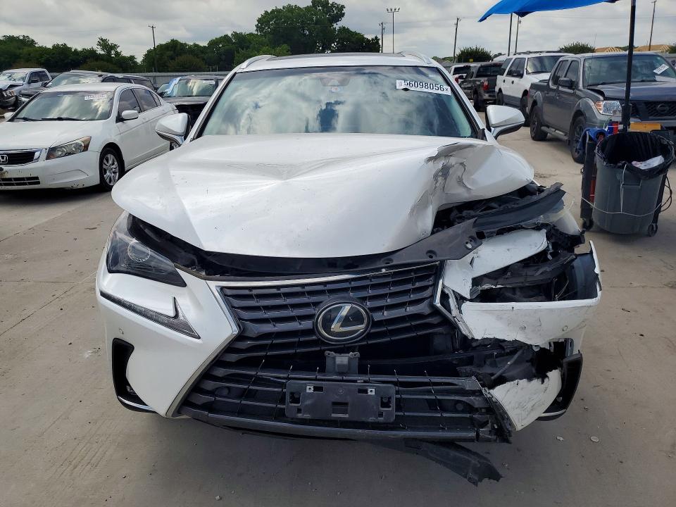 2019 Lexus Nx VIN JTJYARBZ9K2129701 COPART salvage auction — FRONT END, Tx - Salvage Vehicle Title, sold $7,300 on 2026-07-06 (photo 5)