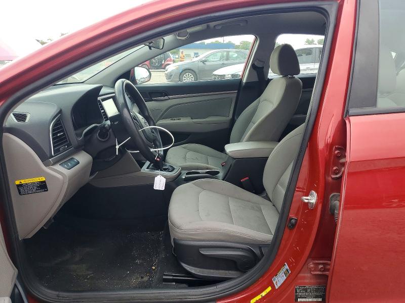 2018 Hyundai Elantra VIN 5NPD84LF8JH223392 COPART salvage auction — REAR END, Tx - Salvage Vehicle Title, sold $2,800 on 2026-07-09 (photo 7)