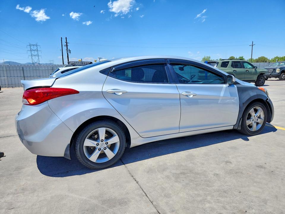 2013 Hyundai Elantra VIN 5NPDH4AE1DH420760 COPART salvage auction — REAR END, Co - Public - Salvage Title, sold $275 on 2026-07-22 (photo 3)