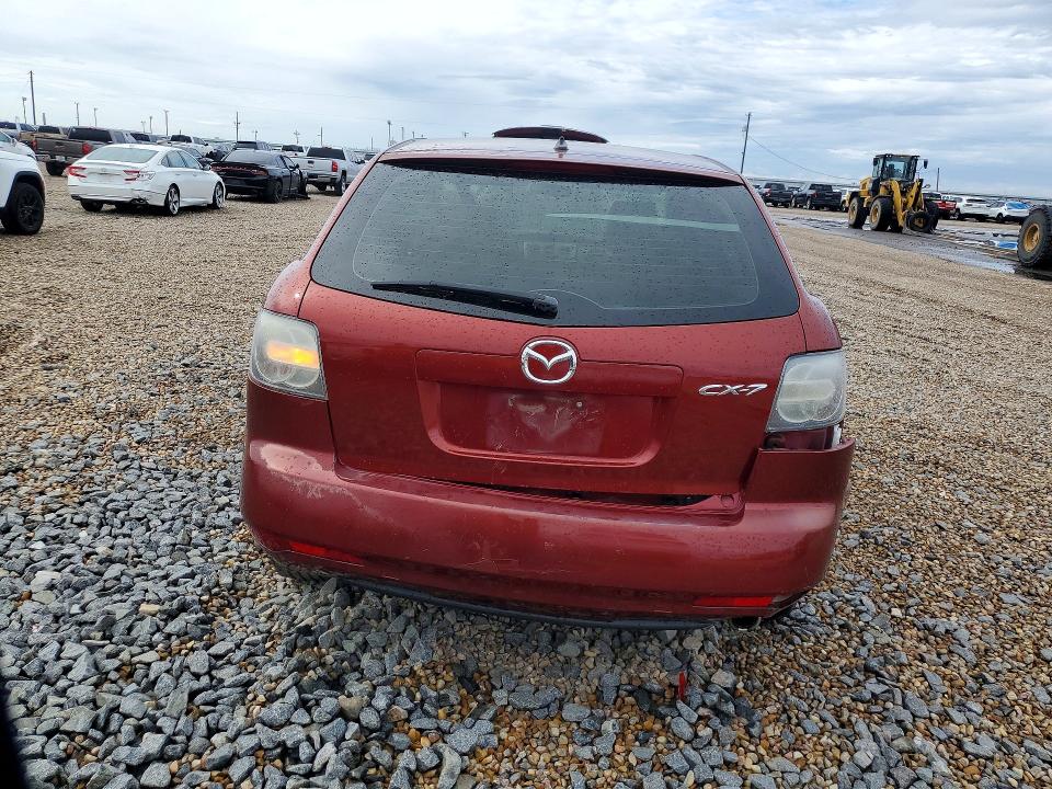 2011 Mazda Cx-7 VIN JM3ER2A52B0400234 COPART salvage auction — REAR END, Tx - Salvage Vehicle Title, sold $1,000 on 2026-07-09 (photo 6)