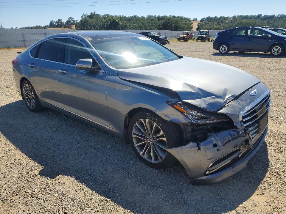 2015 Hyundai VIN KMHGN4JE2FU080481 COPART salvage auction — FRONT END, CA - SALVAGE CERTIFICATE, sold $1,800 on 2026-07-31 (photo 4)