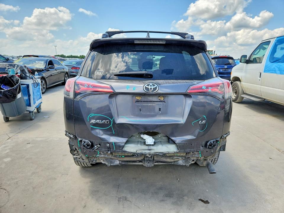 2018 Toyota VIN JTMZFREV7JJ159074 COPART salvage auction — REAR END, Tx - Salvage Vehicle Title, sold $7,400 on 2026-07-20 (photo 6)