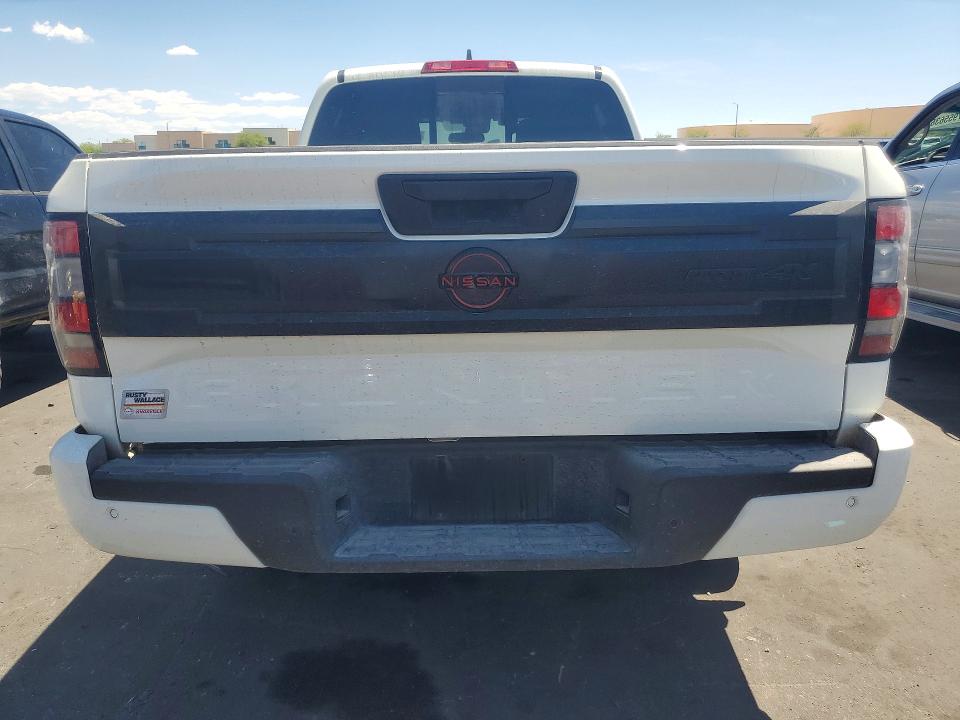 2025 Nissan Frontier VIN 1N6ED1FK5SN639096 COPART salvage auction — ENGINE BURN, Nv - Salvage Title, sold $13,100 on 2026-07-20 (photo 6)