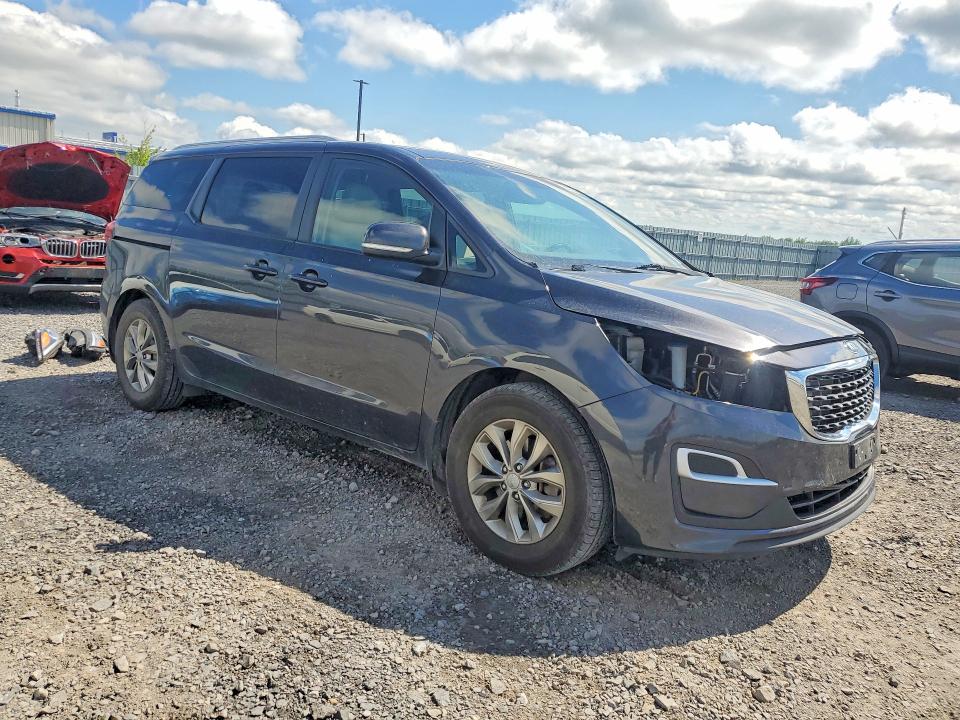 2020 Kia SEDONA VIN KNDMB5C15L6656807 COPART salvage auction — FRONT END, On - Permit No Brand - Unfit, sold $4,900 on 2026-07-02 (photo 4)