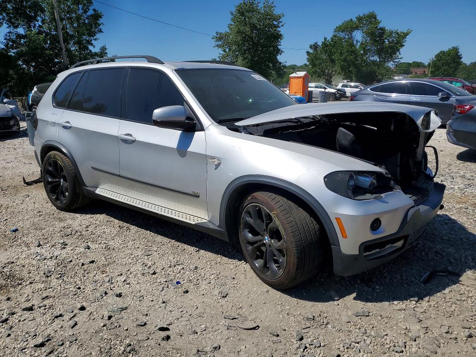 2008 BMW X5 VIN 5UXFE83518L166585 COPART salvage auction — FRONT END, Md - Cert Of Salvage > 75% Damage, sold $125 on 2026-07-21 (photo 4)