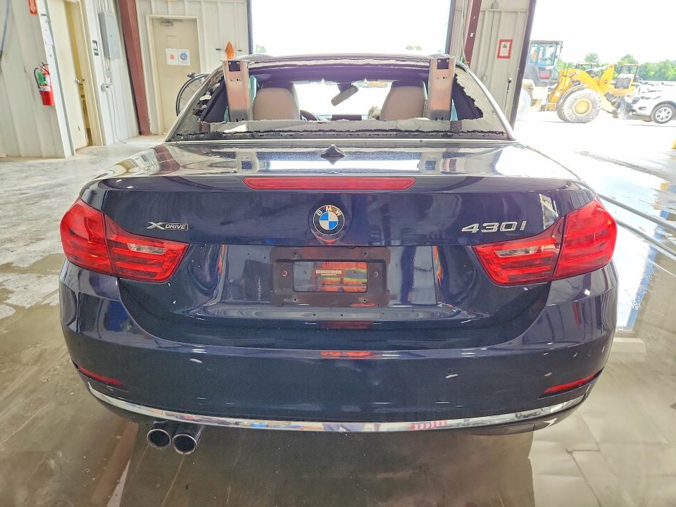 2017 BMW 4er VIN WBA4U9C55H5D44374 COPART salvage auction — FRONT END, Il - Salvage Certificate, sold $1,500 on 2026-08-05 (photo 6)