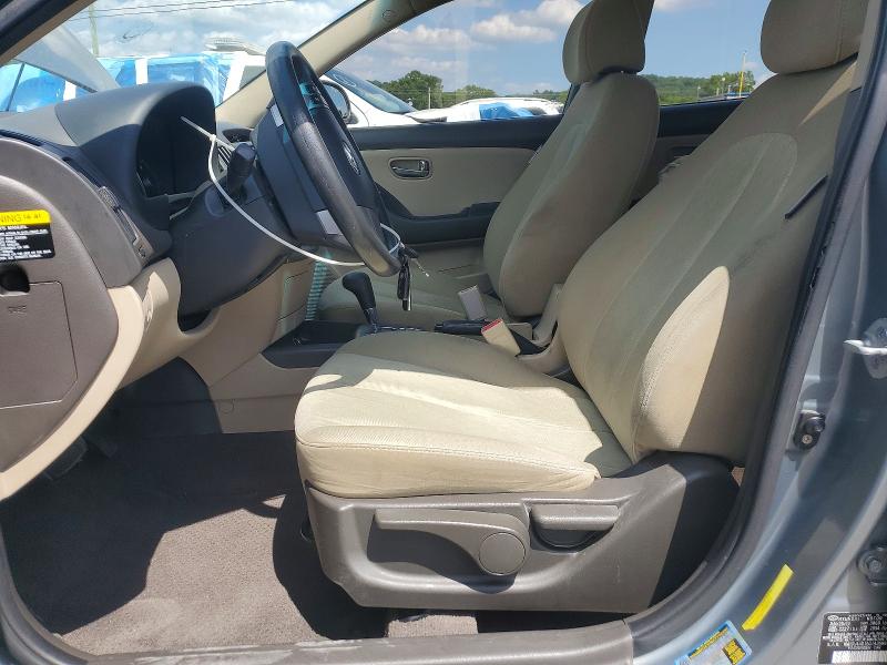 2010 Hyundai Elantra VIN KMHDU4AD1AU143589 COPART salvage auction — FRONT END, Tn - Salvage Certificate, sold $525 on 2026-07-13 (photo 7)