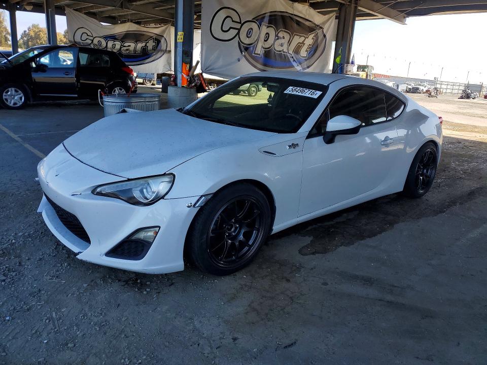2013 Scion Fr-s VIN JF1ZNAA19D1713202 COPART salvage auction — FRONT END, Ca - Salvage Certificate, sold $1,900 on 2026-07-14 (photo 1)
