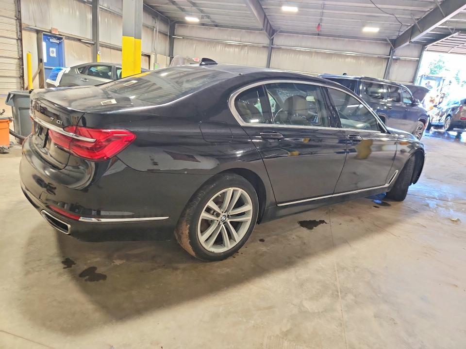2016 BMW 7er VIN WBA7F2C51GG418551 COPART salvage auction — VANDALISM, Pa - Cert Of Salv-R=Reconstructed, sold $5,200 on 2026-07-06 (photo 3)