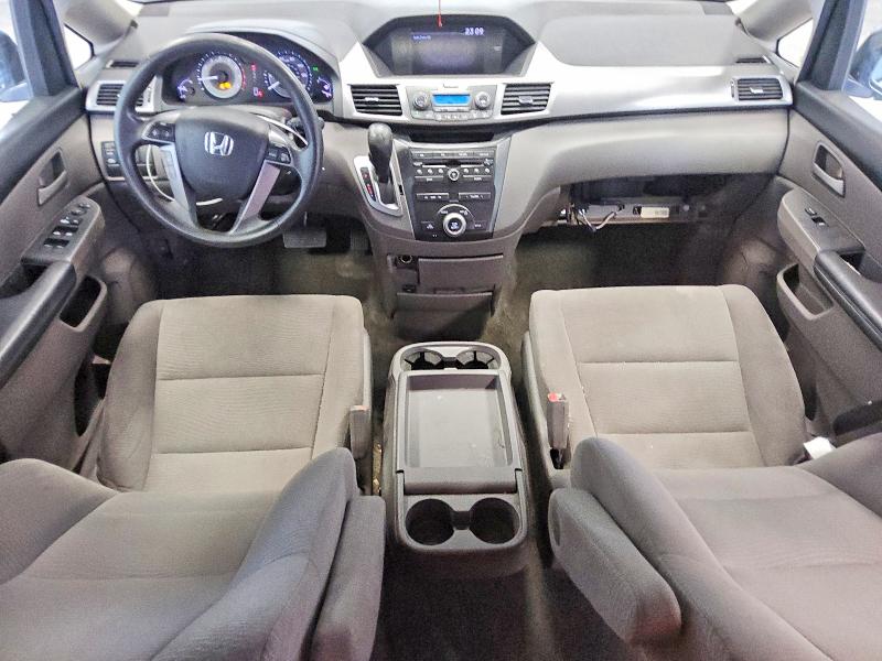 2013 Honda Odyssey VIN 5FNRL5H40DB089790 COPART salvage auction — FRONT END, Fl - Certificate Of Title, sold $1,400 on 2026-07-07 (photo 8)