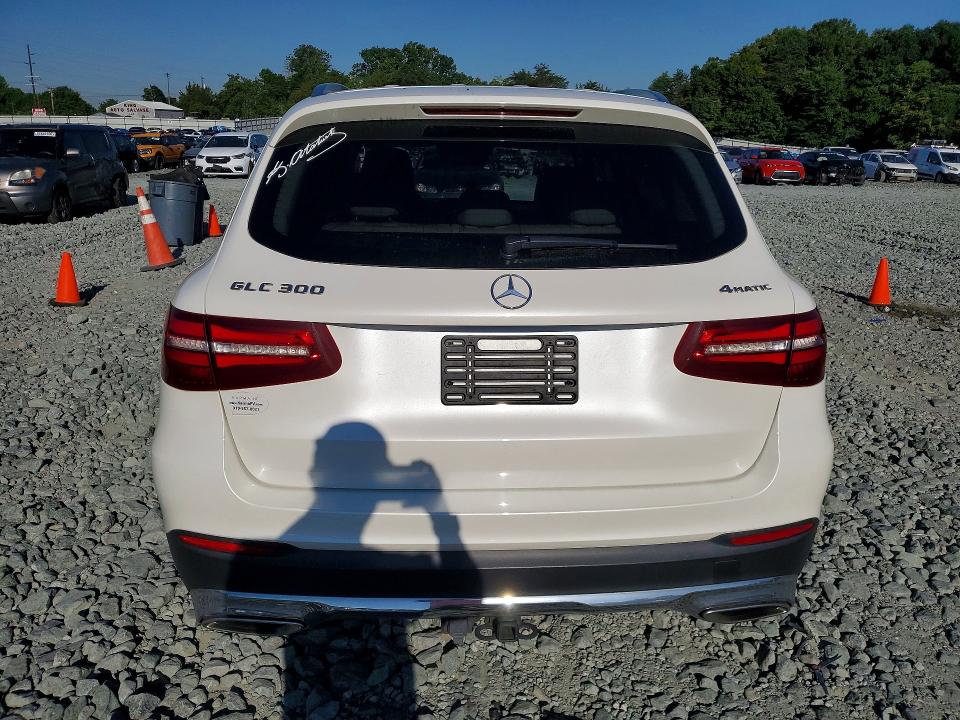 2018 Mercedes-benz Glc VIN WDC0G4KB9JV015743 COPART salvage auction — FRONT END, Nc - Salvage Certificate Of Title, sold $6,600 on 2026-07-22 (photo 6)