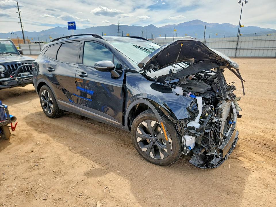 2024 Kia Sportage VIN 5XYK6CDFXRG233995 COPART salvage auction — FRONT END, Co - Salvage Title, sold $4,550 on 2026-07-27 (photo 4)