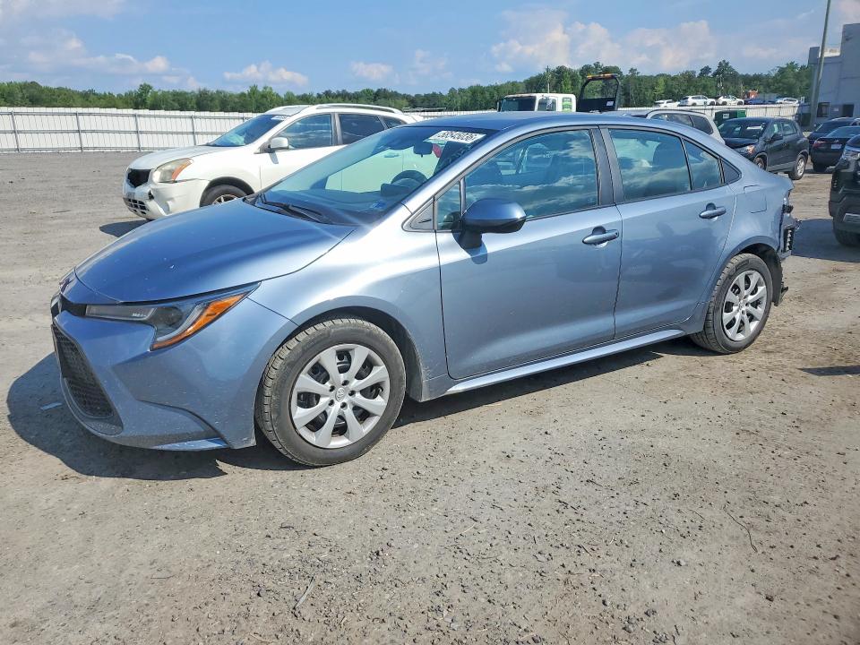 2022 Toyota Corolla VIN 5YFEPMAE7NP385802 COPART salvage auction — REAR END, VA - CERT OF TITLE - SALVAGE, sold $3,750 on 2026-07-29 (photo 1)