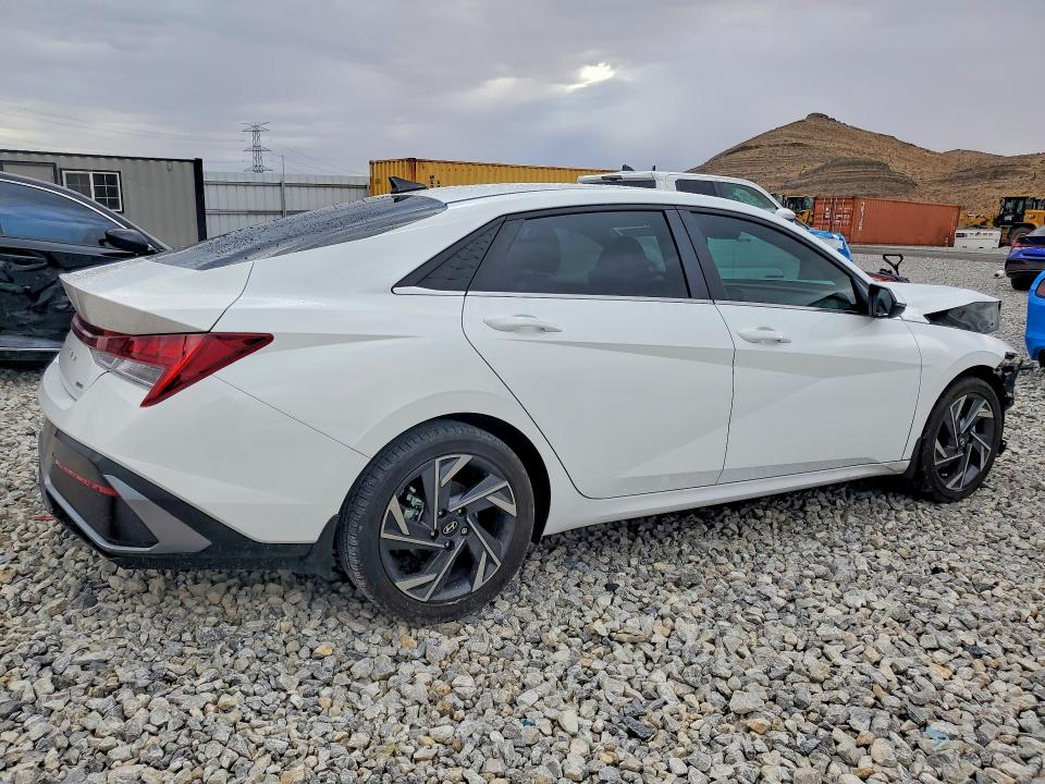 2024 Hyundai Elantra VIN KMHLN4DJ6RU104261 COPART salvage auction — FRONT END, Nv - Salvage Title, sold $6,400 on 2026-07-06 (photo 3)