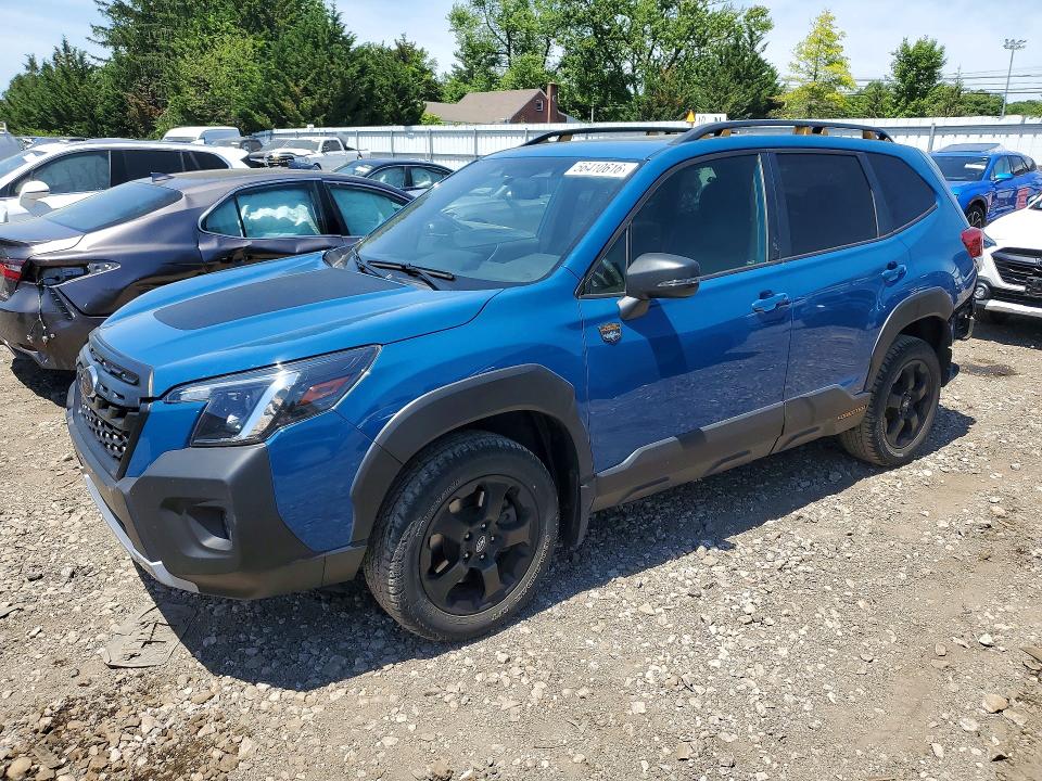 2022 Subaru Forester VIN JF2SKAMC8NH442581 COPART salvage auction — REAR END, Md - Cert Of Salvage > 75% Damage, sold $9,800 on 2026-07-06 (photo 1)