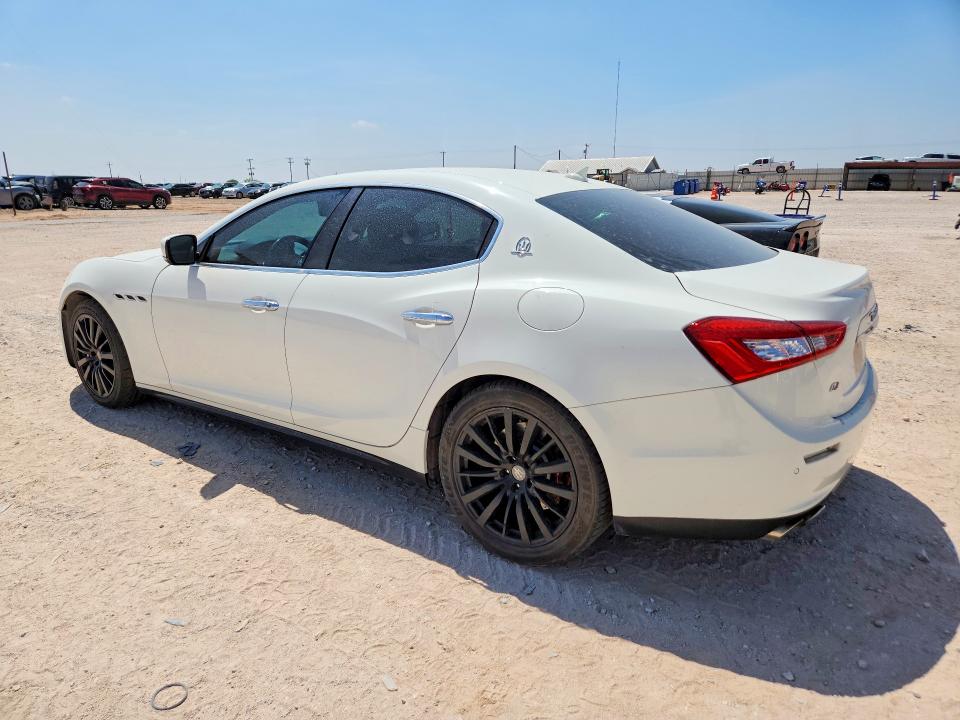 2014 Maserati VIN ZAM57RTAXE1106530 COPART salvage auction — REAR END, Tx - Salvage Vehicle Title, sold $2,700 on 2026-08-05 (photo 2)
