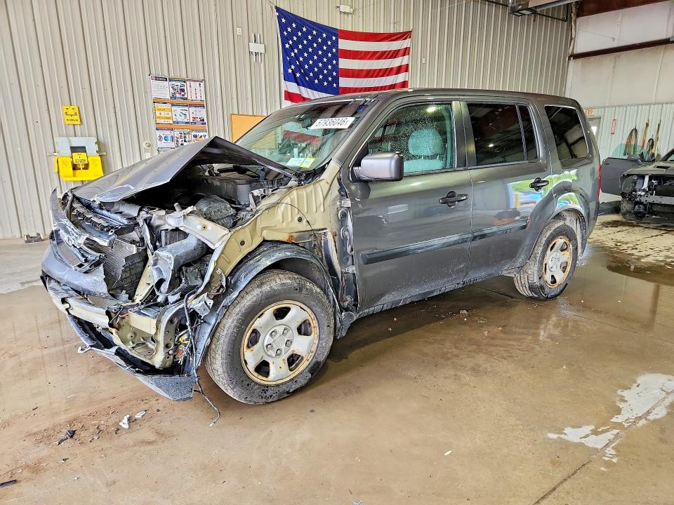 2013 Honda VIN 5FNYF4H23DB069433 COPART salvage auction — FRONT END, NY - MV-907A SALVAGE CERTIFICATE, sold $425 on 2026-07-06 (photo 1)