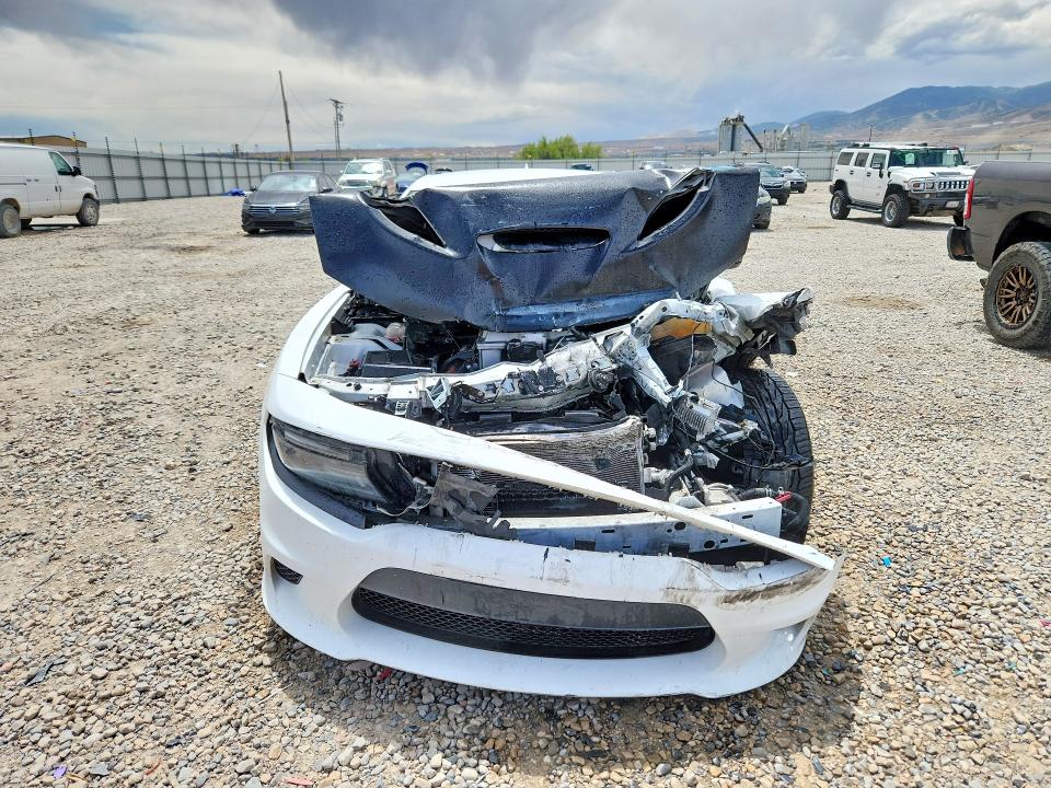 2017 Dodge Charger VIN 2C3CDXL98HH669293 COPART salvage auction — FRONT END, Ut - Salvage Certificate, sold $14,700 on 2026-08-28 (photo 5)