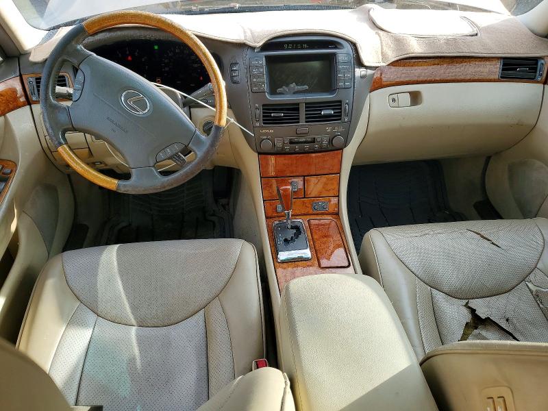2004 Lexus Ls 430 VIN JTHBN36F640142591 COPART salvage auction — FRONT END, Fl - Certificate Of Title, sold $2,300 on 2026-07-31 (photo 8)