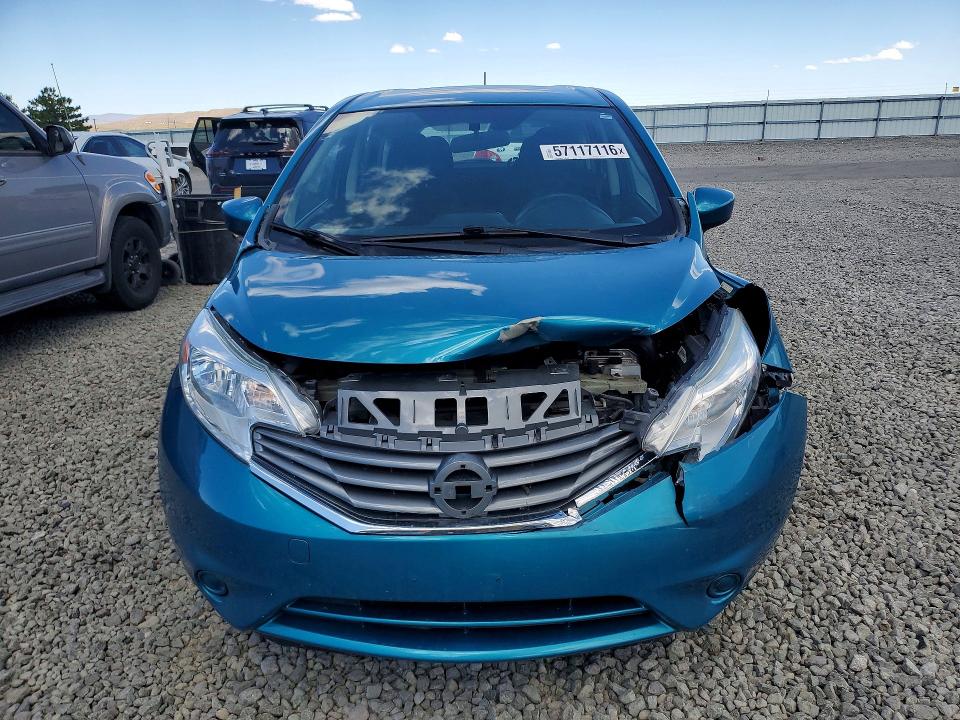 2016 Nissan Versa VIN 3N1CE2CP5GL350811 COPART salvage auction — FRONT END, Nv - Certificate Of Title (P), sold $800 on 2026-07-09 (photo 5)