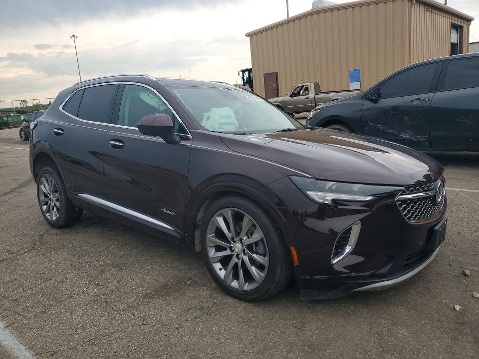 2021 Buick Envision VIN LRBFZSR41MD120419 COPART salvage auction — FRONT END, In - Cert Of Title-Salvage Title, sold $80 on 2026-07-31 (photo 4)
