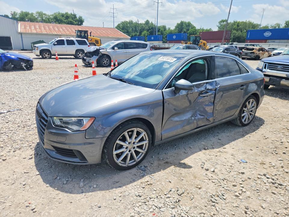 2016 Audi A3 VIN WAUE8GFF5G1064801 COPART salvage auction — SIDE, Oh - Cert Of Title-Salvage, sold $125 on 2026-07-21 (photo 1)