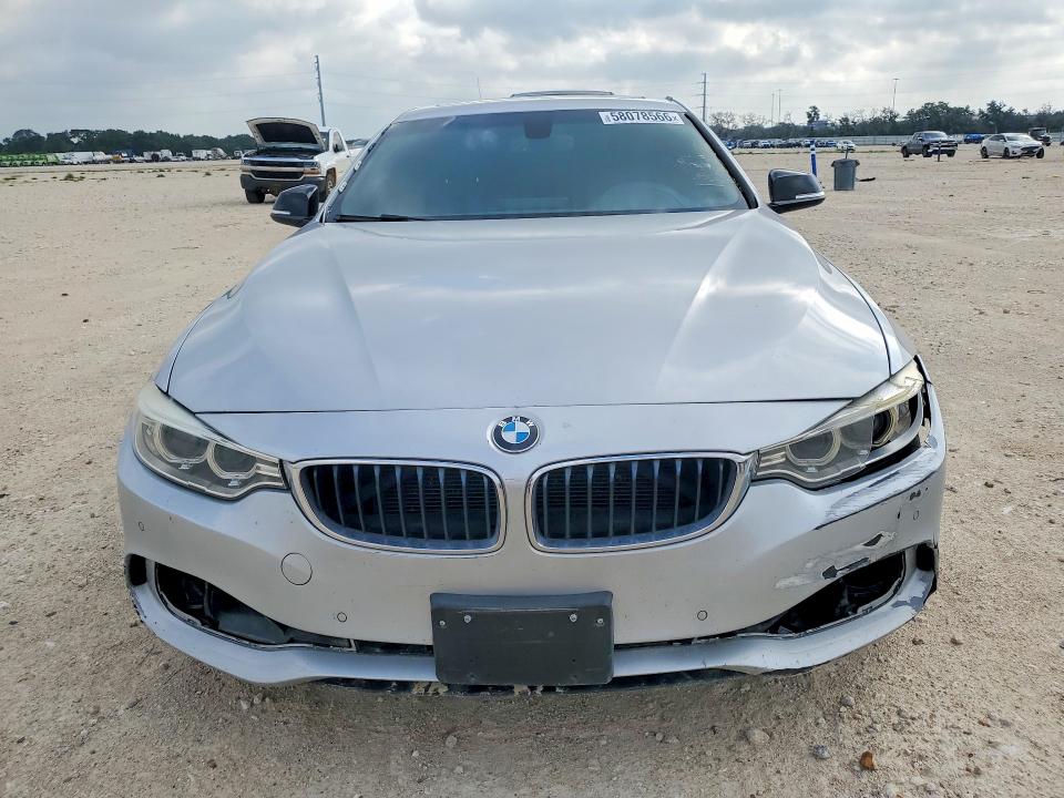2014 BMW VIN WBA3N3C57EF711056 COPART salvage auction — FRONT END, Tx - Certificate Of Title (P), sold $4,150 on 2026-07-30 (photo 5)