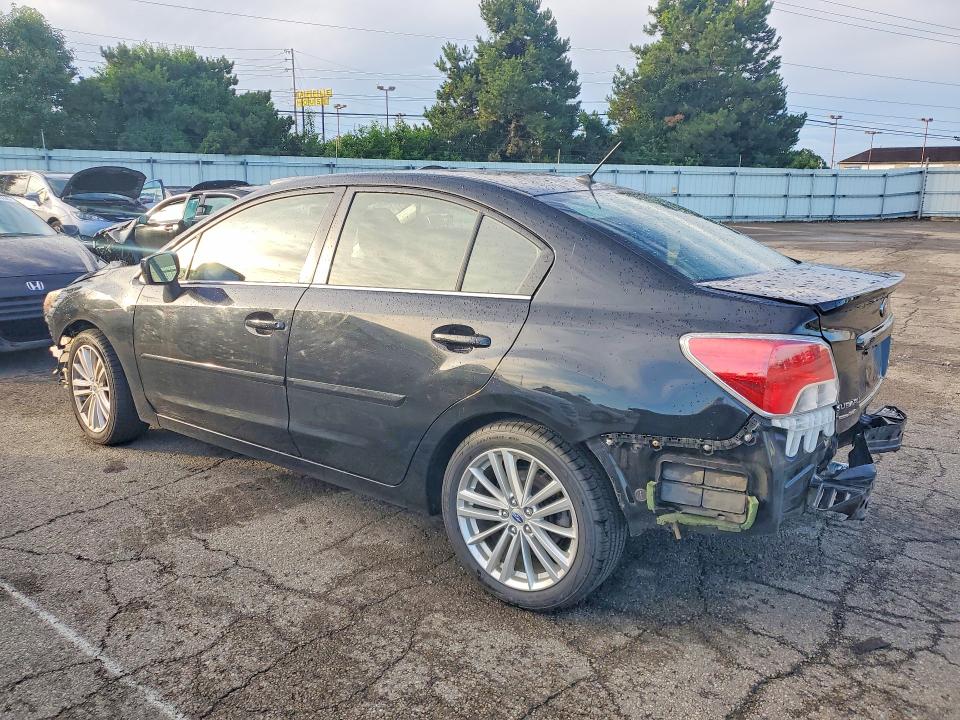2016 Subaru Impreza VIN JF1GJAF61GH009790 COPART salvage auction — REAR END, Oh - Cert Of Title-Salvage, sold $675 on 2026-07-17 (photo 2)
