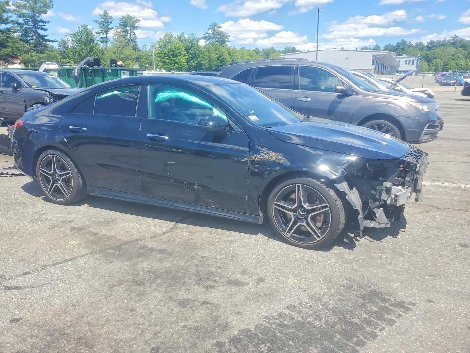 2022 Mercedes-benz Cla-klasse amg VIN W1K5J5BB4NN260271 COPART salvage auction — FRONT END, Ma - Cert Of Title-Salvage, sold $11,700 on 2026-08-18 (photo 4)