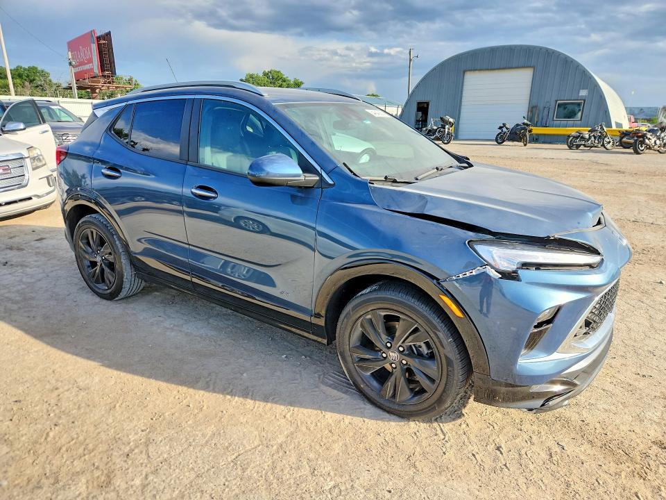 2025 Buick Encore VIN KL4AMDSL2SB035213 COPART salvage auction — FRONT END, Ks - Cert Of Title-Salvage, sold $5,800 on 2026-07-17 (photo 4)