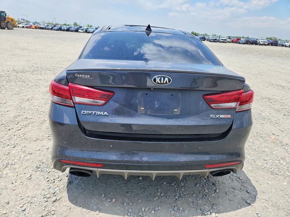 2017 Kia VIN 5XXGW4L28HG121015 COPART salvage auction — HAIL, Co - Certificate Of Title, sold $3,300 on 2026-07-14 (photo 6)