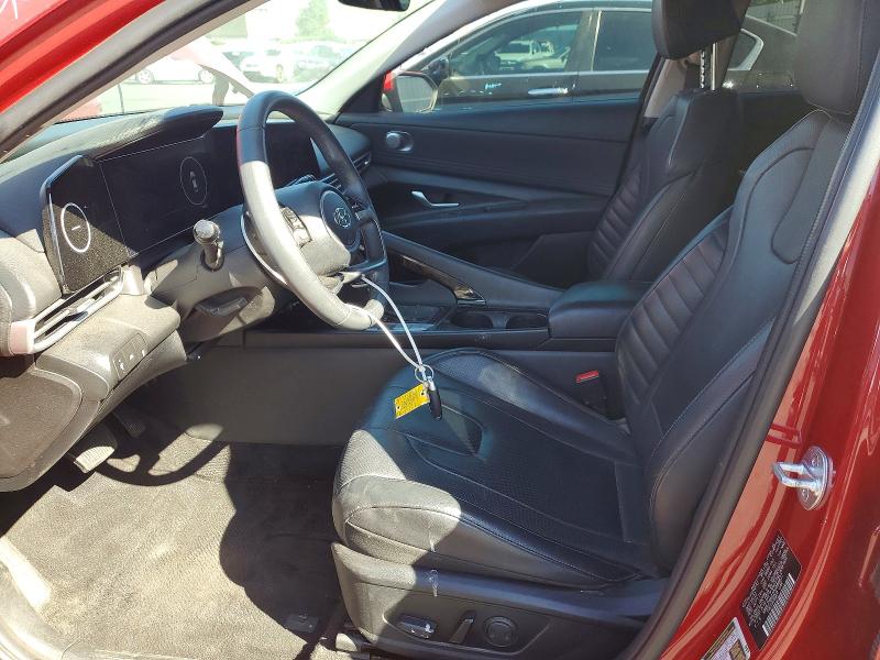 2023 Hyundai Elantra VIN KMHLP4AG2PU486837 COPART salvage auction — REAR END, Ca - Salvage Certificate, sold $3,550 on 2026-07-02 (photo 7)