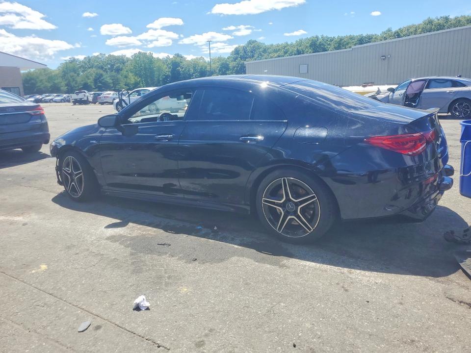 2022 Mercedes-benz Cla-klasse amg VIN W1K5J5BB4NN260271 COPART salvage auction — FRONT END, Ma - Cert Of Title-Salvage, sold $11,700 on 2026-08-18 (photo 2)