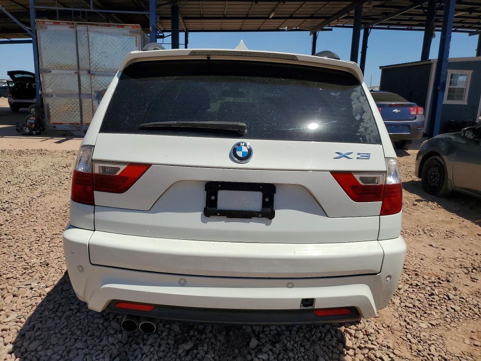 2008 BMW X3 VIN WBXPC93458WJ10224 COPART salvage auction — MINOR DENT/SCRATCHES, Az - Certificate Of Title, sold $200 on 2026-07-07 (photo 6)
