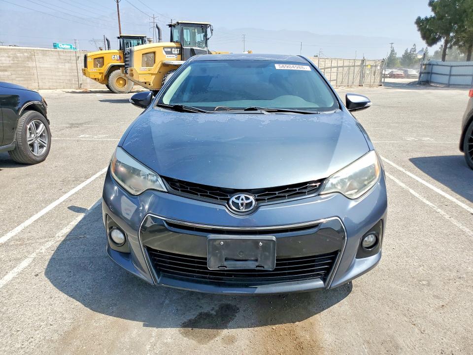 2014 Toyota Corolla VIN 5YFBURHE0EP010364 COPART salvage auction — REAR END, Ca - Salvage Certificate, sold $2,700 on 2026-07-02 (photo 5)